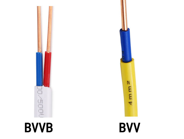 BVVB與B<a href='http://www.zzmydz.com/vvdianlan/' target='_blank'><u>VV電纜</u></a>區(qū)別圖
